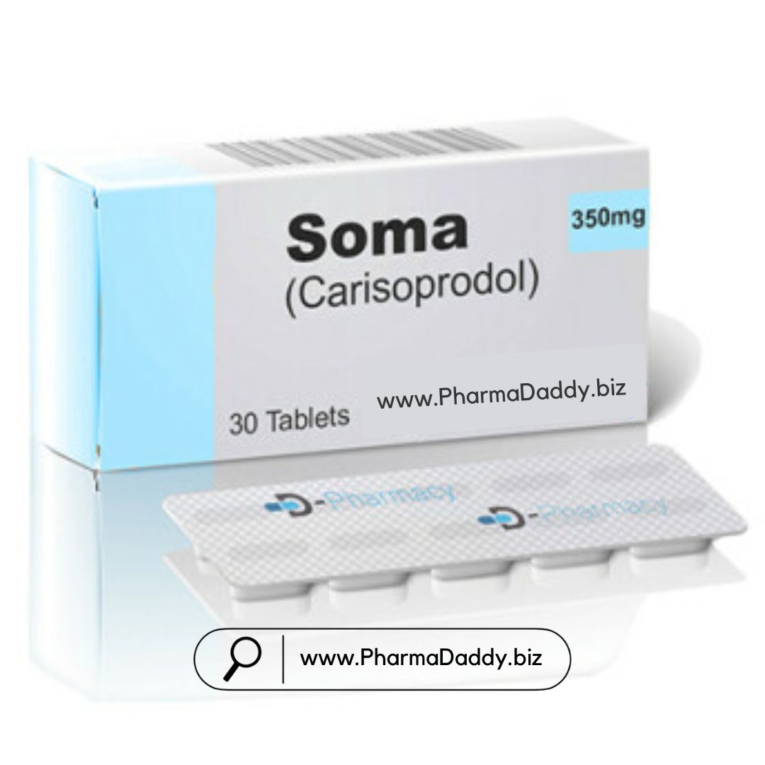 Order Soma Online Overnight, Carisoprodol, PharmaDaddy